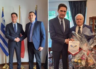 Συνάντηση του Αντιπεριφερειάρχη Θ. Βασιλόπουλου με τον Πρέσβη της Πολωνίας