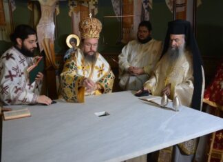 Εγκαινιάστηκε ο Ιερός Ναός του Αγίου Δημητρίου στο Θέρμο