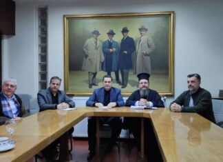 Επισκέψεις Δαμασκηνού στους Δημάρχους σε Αγρινίου και Ακτίου Βόνιτσας