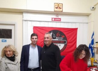 Η Εθελοντική Ομάδα Έρευνας Διάσωσης Mεσολογγίου έκοψε την πίτα της