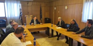 Συνάντηση Γεωργαντά με Καραγκούνη και εκπροσώπους αγροτών