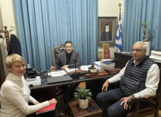 Συνάντηση Παπαναστασίου με τον Γ.Γ. του ΥΠΕΣ