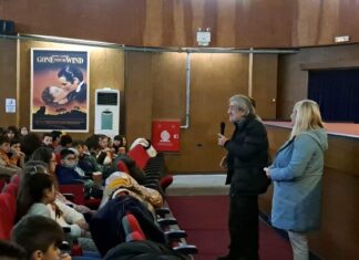 Ο Διευθυντής του Διεθνούς Φεστιβάλ Κινηματογράφου “Ολυμπίας” Δημήτρης Σπύρου στο Αγρίνιο