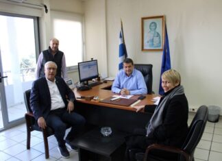 Συνάντηση του Δημάρχου Αμφιλοχίας με τον Γ.Γ. του Υπουργείου Εσωτερικών