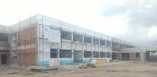 Εντός χρονοδιαγράμματος προχωρά το νέο κτίριο του 7ου Γυμνασίου Αγρινίου