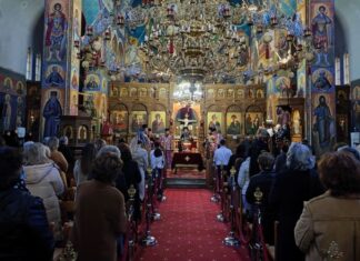 Το Μυστήριο του Ιερού Ευχελαίου στον Ιερό Ναό Γενεσίου του Προδρόμου Δοκιμίου