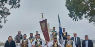 Τιμήθηκε η Μάχη του Ντολμά στο Αιτωλικό