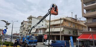 Σε εξέλιξη η ενεργειακή αναβάθμιση του δημοτικού φωτισμού στο Αγρίνιο