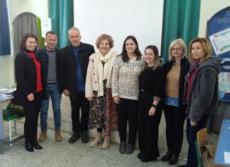 Η συγγραφέας Σταυρούλα Κάτσου – Καντάνη σε εκδήλωση του Δημοτικού Σχολείου Δοκιμίου