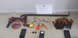 Τρείς συλλήψεις στο Μεσολόγγι για διακεκριμένες κλοπές και ζωοκλοπές
