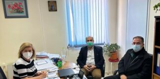 Επίσκεψη Κωνσταντόπουλου στο Νοσοκομείο Μεσολογγίου