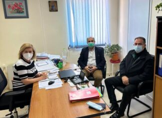 Επίσκεψη Κωνσταντόπουλου στο Νοσοκομείο Μεσολογγίου