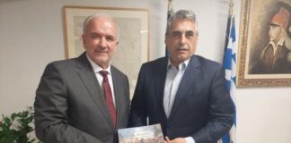 Επίσκεψη του Κώστα Λύρου στην αδελφοποιημένη πόλη της Τρίπολης