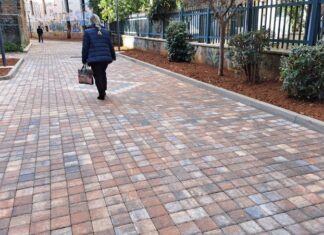 Άλλαξε όψη ο πεζόδρομος Μανδηλαρά