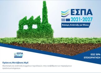 Προκήρυξη της Δέσμης Δράσεων «Πράσινη Μετάβαση ΜμΕ»