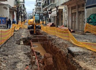 Χαριλάου Τρικούπη : Από Δευτέρα κλείνει το τμήμα από Βαρνακιώτη έως Παπαφώτη