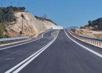 Στην κυκλοφορία ο δρόμος Άκτιο – Άγιος Νικόλαος