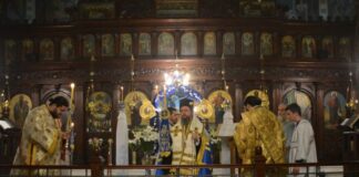 Ο Ακάθιστος Ύμνος στον Ιερό Ναό Κοιμήσεως Θεοτόκου Θέρμου