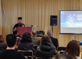 Χαιρετισμός του Μητροπολίτη Δαμασκηνού στο Σεμινάριο του Οδοντιατρικού Συλλόγου Αγρινίου