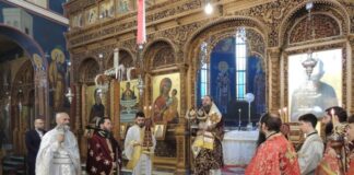 Η εορτή της Ζωοδόχου Πηγής στο μητροπολιτικό ναό του Αγρινίου