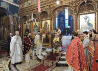 Η εορτή της Ζωοδόχου Πηγής στο μητροπολιτικό ναό του Αγρινίου
