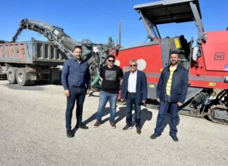 Επίσκεψη Θ. Μαυρομμάτη σε έργα οδοποιίας σε Νεοχώρι και Δουναίικα