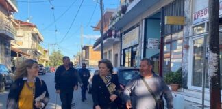 Θερμή υποδοχή της Χρ. Σταρακά στα χωριά των Οινιαδών