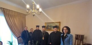 Επίσκεψη του Παραρτήματος της Ένωσης Θεολόγων στο Μητροπολίτη Αιτωλίας και Ακαρνανίας