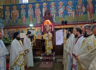 Η εορτή της ανακομιδής των Λειψάνων του Αγίου Αθανασίου στο Ανοιξιάτικο Αμφιλοχίας