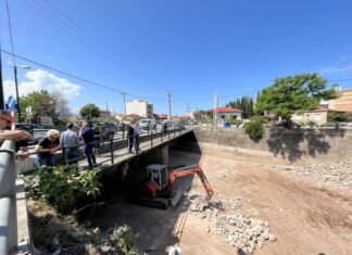 Επίσκεψη Φαρμάκη σε έργα της Περιφέρειας στην Αιτωλοακαρνανία