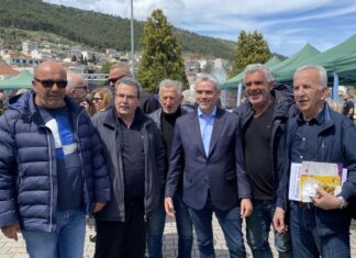 Συνεχίζει με αμείωτο ρυθμό τις περιοδείες ο Κώστας Καραγκούνης