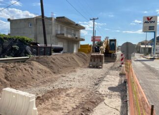 Αιτήσεις για απότμηση πεζοδρομίου στο υπό εκτέλεση έργο του ανατολικού τμήματος της Ναυπάκτου