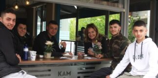 Ένα με τους πολίτες η Σταρακά και στο Παναιτώλιο