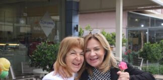 Θερμότατη υποδοχή και στη Βόνιτσα για τη Χριστίνα Σταρακά