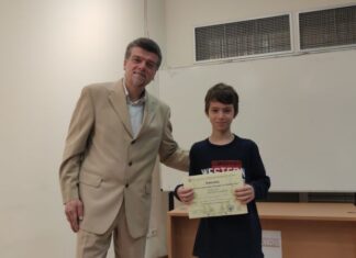 Βραβεύτηκαν οι μαθητές που διακρίθηκαν στους διαγωνισμούς της Μαθηματικής Εταιρείας