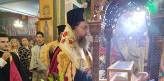 Στον Ι.Ν. Αγίας Τριάδος Αγρινίου η Δεξιά Χείρα του Αγίου Νεκταρίου