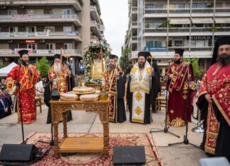 Η Λιτανεία του Αγίου Χριστοφόρου στο Αγρίνιο