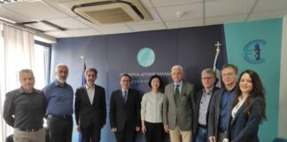 O Φ. Ζαΐμης υποδέχτηκε την εκπρόσωπο της Κίνας στη Δυτική Ελλάδα στο πλαίσιο του προγράμματος IURC