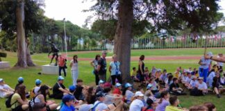 Το 6ο Γυμνάσιο Αγρινίου στις εγκαταστάσεις της Διεθνούς Ολυμπιακής Ακαδημίας