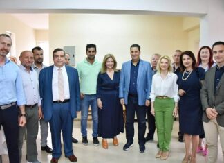 Εγκαινιάστηκαν τα νέα γραφεία της Α.Μ.Κ.Ε. «Αγριωνίς Γαία»