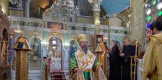 Ο Μητροπολίτης Αιτωλίας και Ακαρνανίας στον Γαλατά