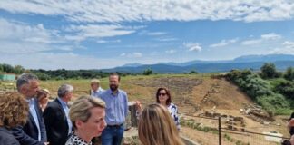 Ξενάγηση εκπροσώπων της Ε.Ε. σε έργα του ΕΣΠΑ στην Αιτωλοακαρνανία