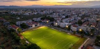 Εντυπωσιακές εικόνες του ανακατασκευασμένου γήπεδου στον Άγιο Ιωάννη Ρηγανά