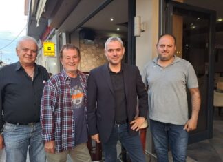 Περιοδεία Καραγκούνη στα χωριά της Μακρυνείας