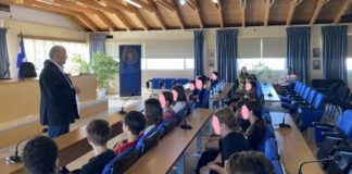 Επίσκεψη μαθητών του 1ου Δημοτικού Μεσολογγίου στο Δημαρχείο Μεσολογγίου