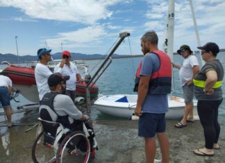 Σε αγώνες ιστιοπλοΐας ΑμεΑ στην Καλαμάτα ο ΝΟΜεσολογγίου