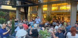 Συνάντηση Θανάση Παπαθανάση με πολίτες στο Αγρίνιο