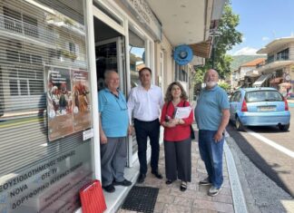 Στο Θέρμο κλιμάκιο του ΠΑΣΟΚ με επικεφαλής το Δημήτρη Κωνσταντόπουλο