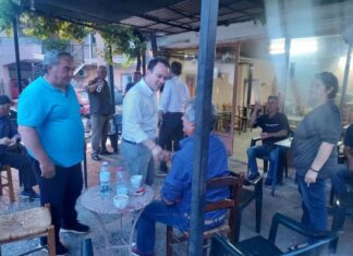 Στις Οινιάδες κλιμάκιο του ΣΥΡΙΖΑ με Ζαμπάρα και Θεοδωράκη