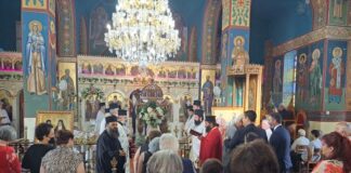 H Τιμία Κάρα του Οσίου Παρθενίου του εν Κουδουμά στο Ζευγαράκι